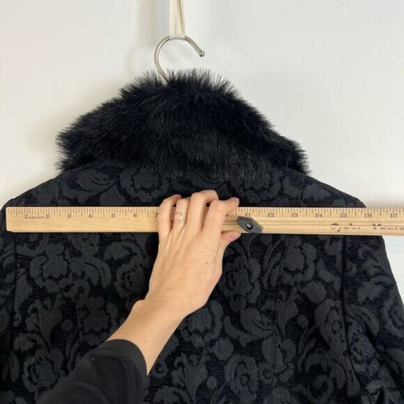 Vintage Novelti Women’s Size 8 Pennylane Jacquard Tapestry Coat Jacket Collar - Picture 9 of 15